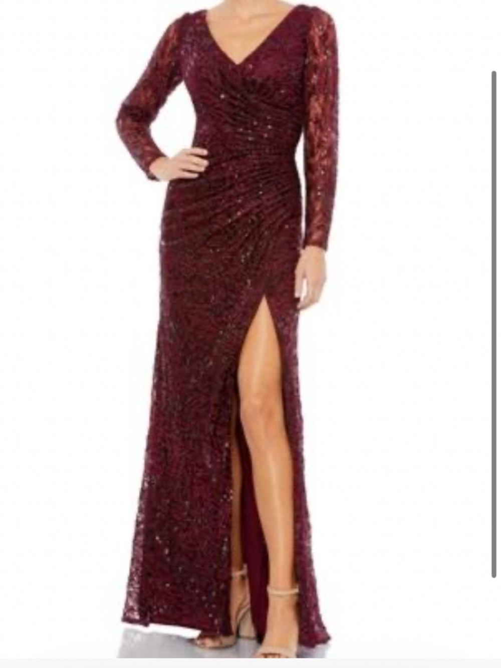 Mac Duggal Elegant Evening Gown Size 8
